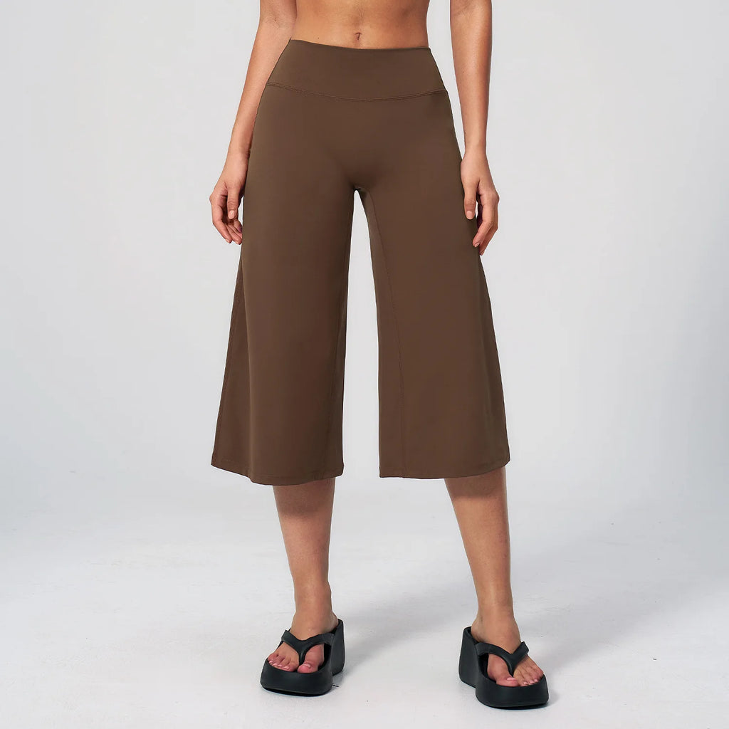 מכנסי קייפרי רחבים דגם Tide